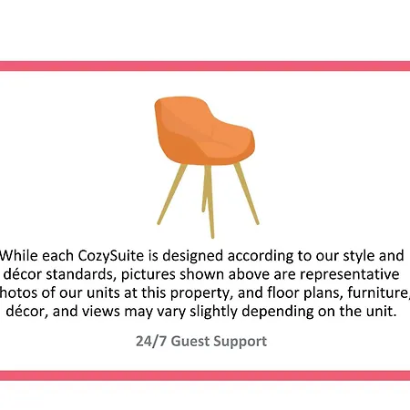 Cozysuites Cwe Stylish Queen With Microwave&Fridge
